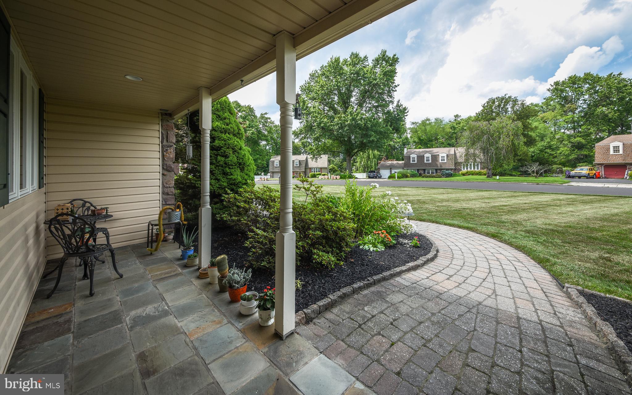 971 Lavera Road Warminster, PA 18974 - Photo 5 of 42 Cozy Covered Front Porch