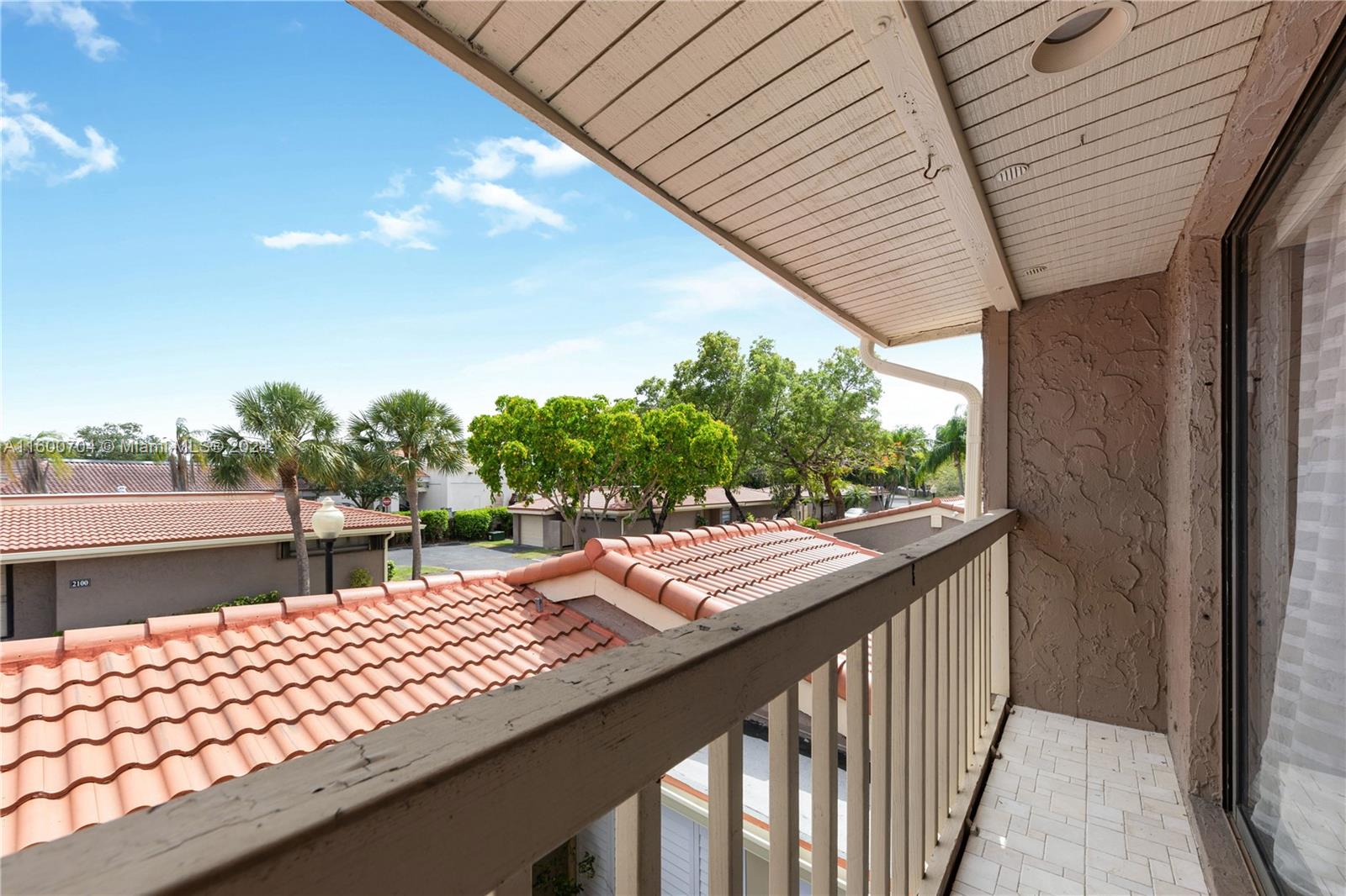 2003 St Andrews Road, Unit 122 Hollywood, FL 33021 - Photo 65 of 65 Juliette balcony for second bedroom