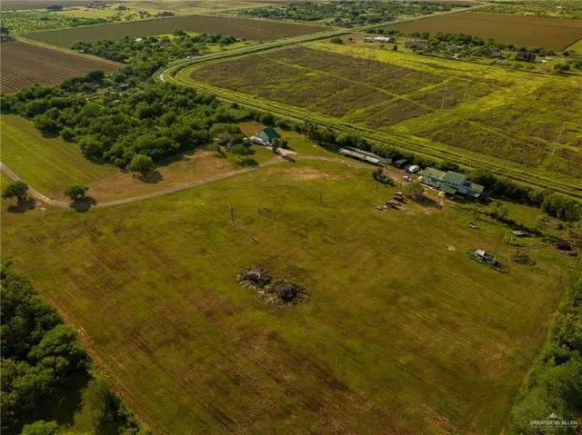 a view of a painted room of a house