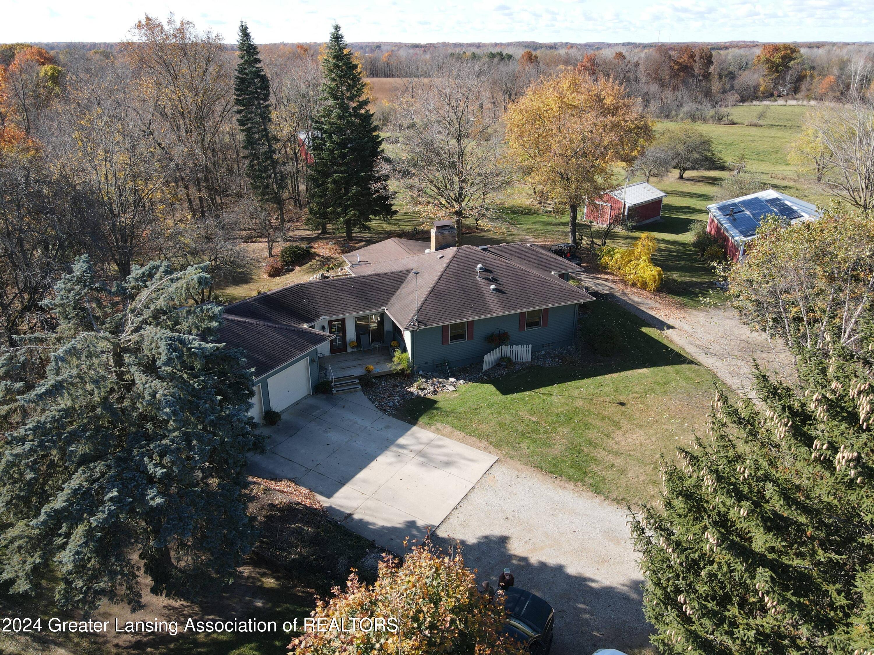 15027 West Cutler Road Portland, MI 48875 - Photo 63 of 65 Aerial