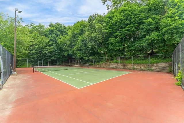 a view of a tennis court