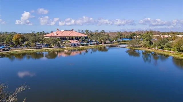 a view of swimming pool and lake view
