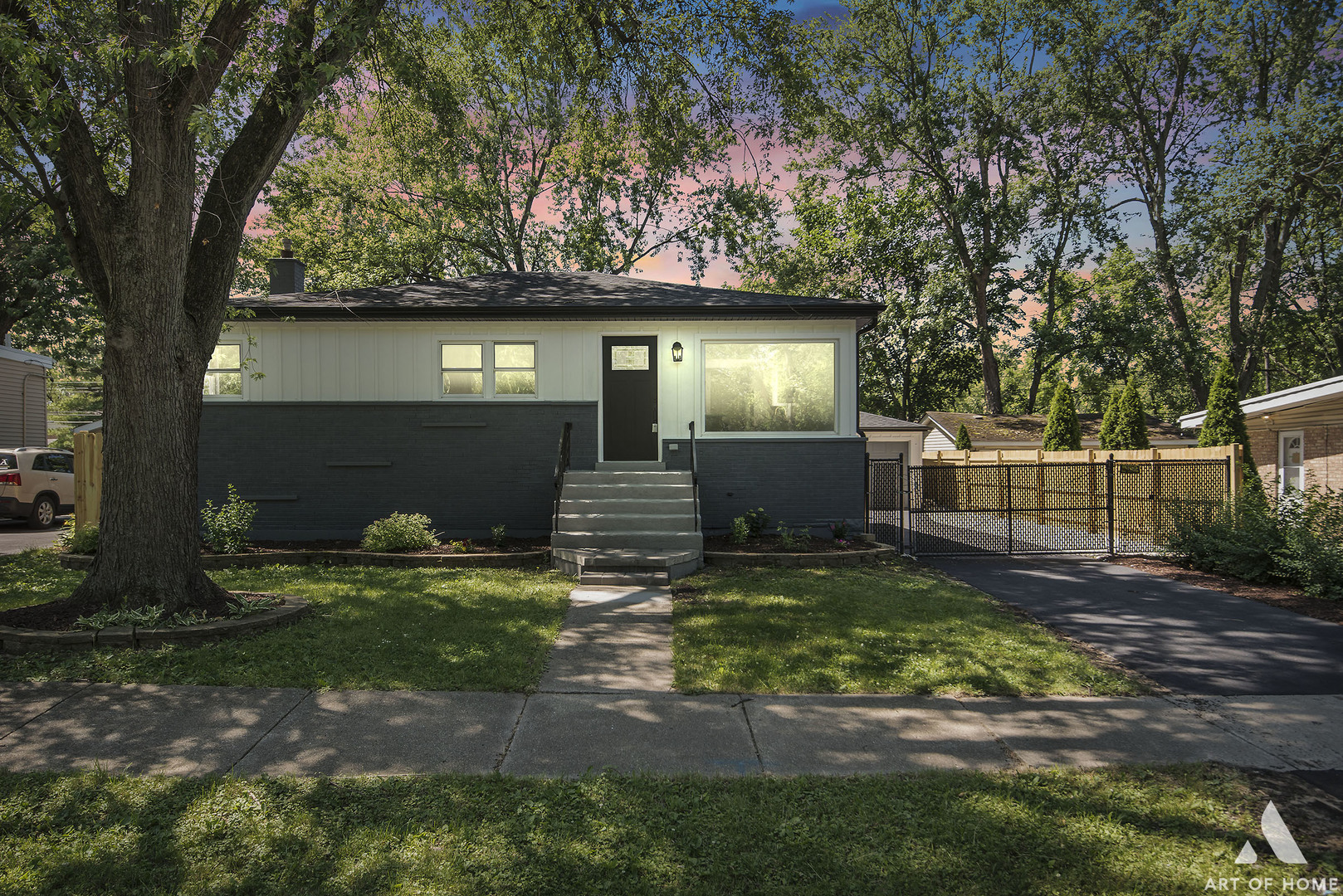 270 Holbrook Road Chicago Heights, IL 60411 - Photo 3 of 33 a view of a yard in front of a house with large tree