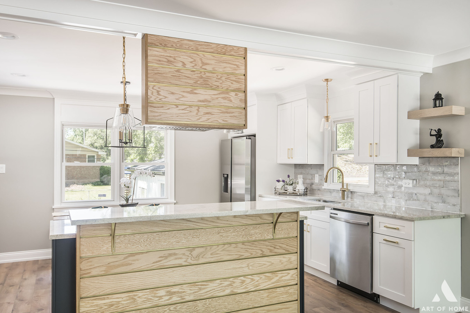 270 Holbrook Road Chicago Heights, IL 60411 - Photo 7 of 33 a bathroom with a granite countertop sink mirror and a window