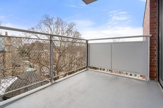 a view of a room with rack on the wall