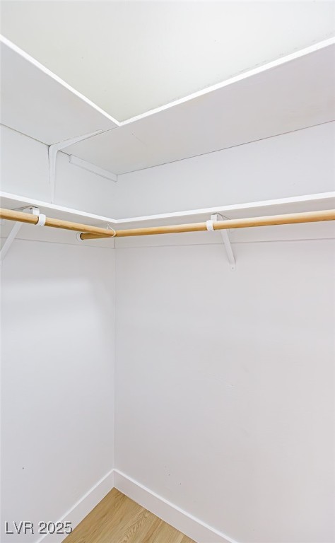 661 Riata Way Las Vegas, NV 89110 - Photo 17 of 30 Walk in closet featuring light wood finished floors