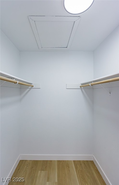 661 Riata Way Las Vegas, NV 89110 - Photo 26 of 30 Spacious closet with light wood-type flooring