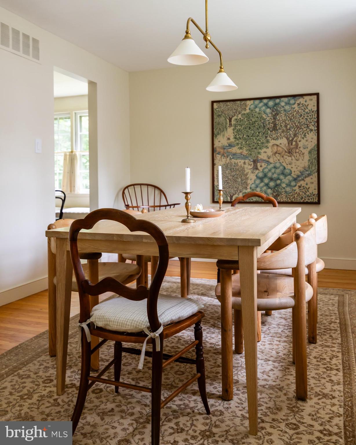 118 Barcroft Drive Cherry Hill, NJ 08034 - Photo 20 of 75 a view of a dining room with furniture window and wooden floor