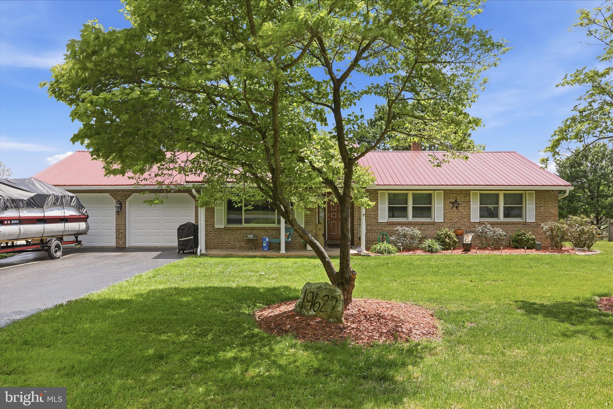 19627 Cool Hollow Road Hagerstown, MD 21740 - Photo 2 of 53 Front of Brick Home