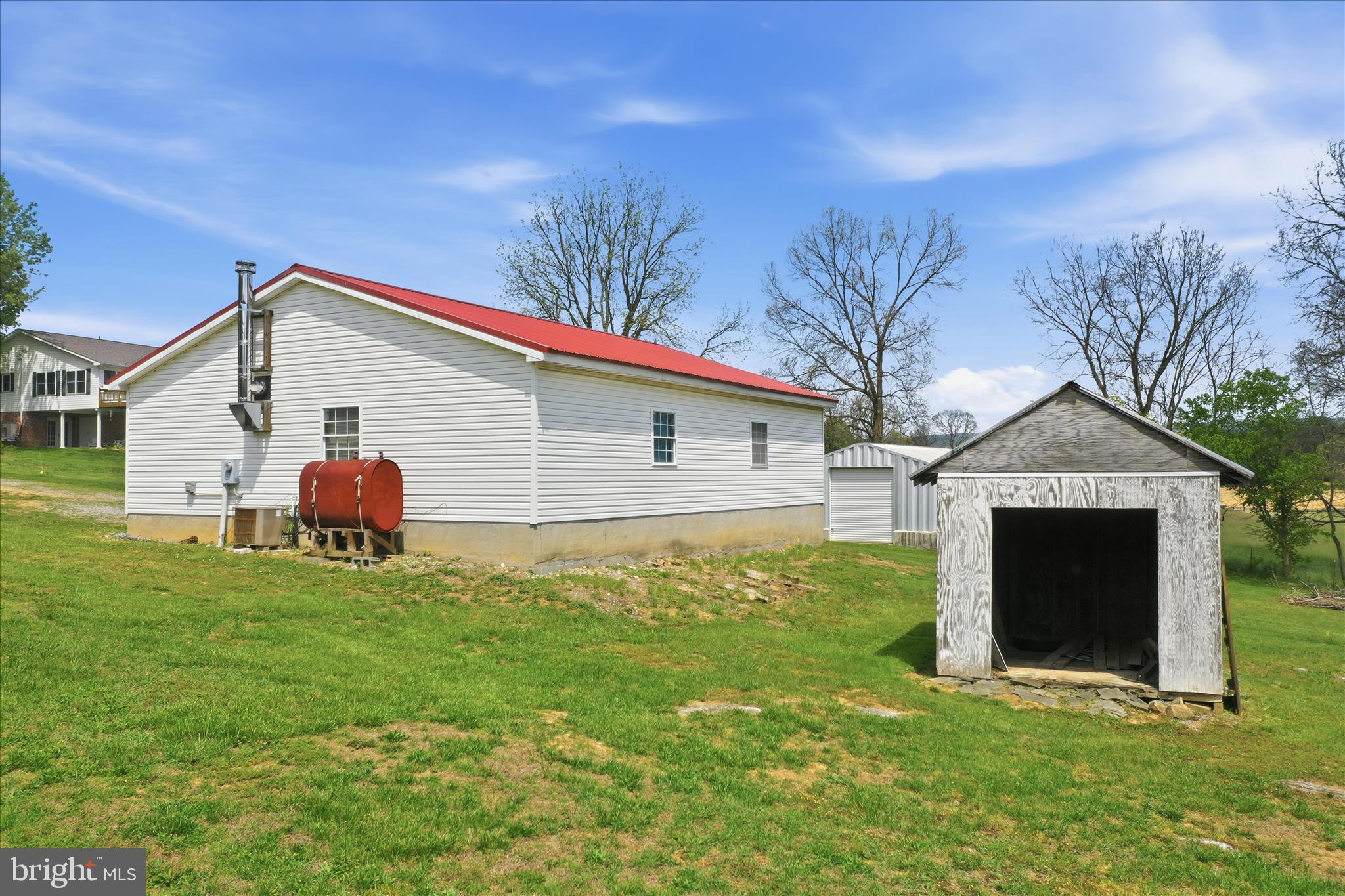 19627 Cool Hollow Road Hagerstown, MD 21740 - Photo 41 of 53 Back of garage Oil heat & A/C plus shed