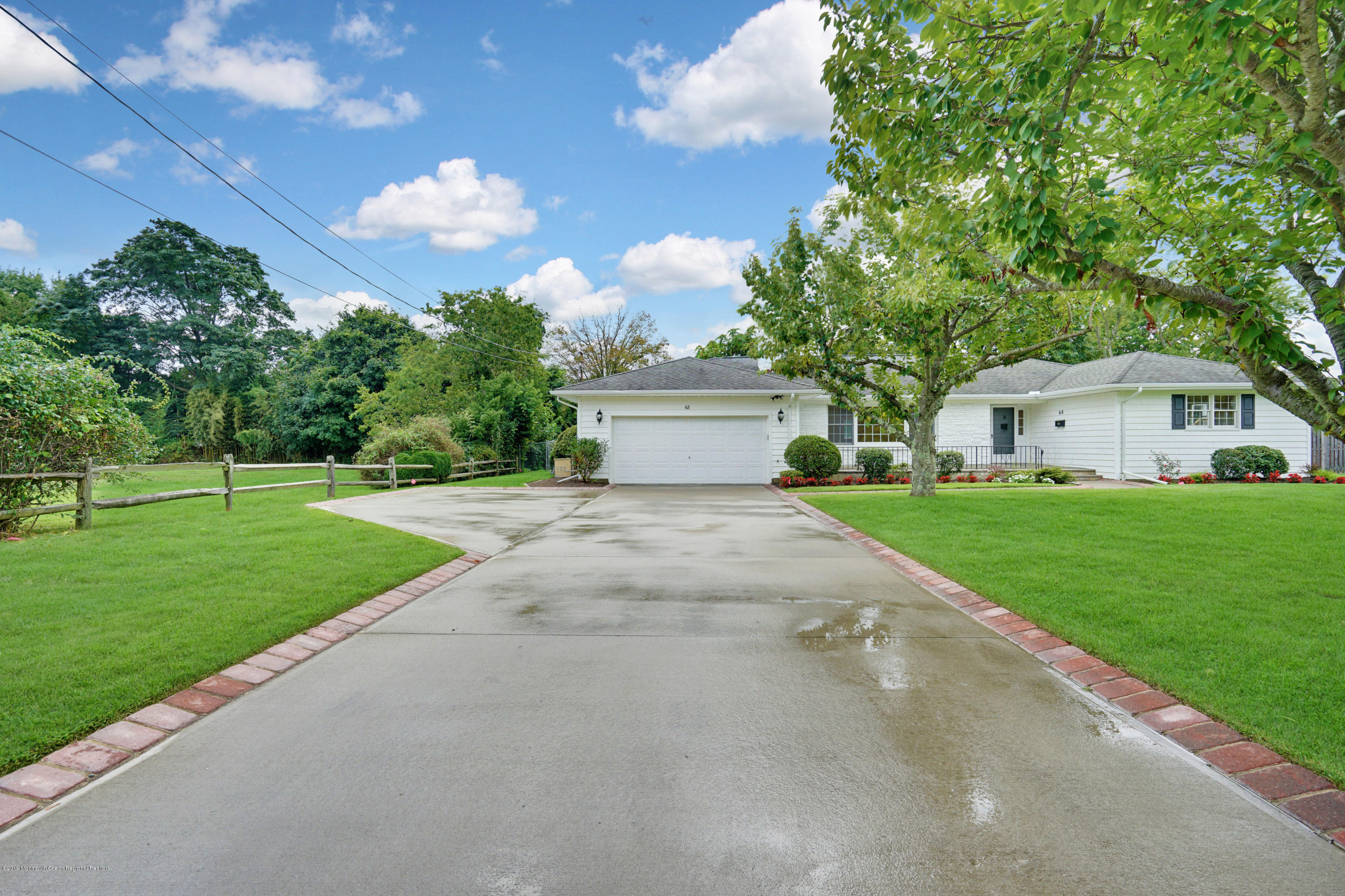 68 Parker Road West Long Branch, NJ 07764 - Photo 47 of 51 DOUBLE WIDTH CONCRETE DRIVEWAY