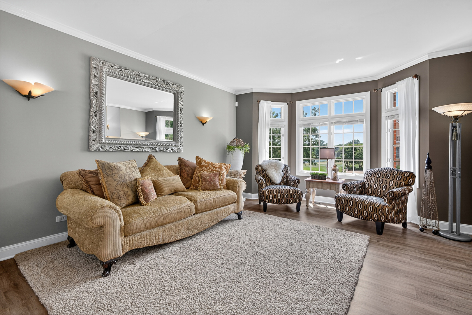 4210 Jacqueline Lane Crystal Lake, IL 60014 - Photo 20 of 48 a living room with furniture and a large window