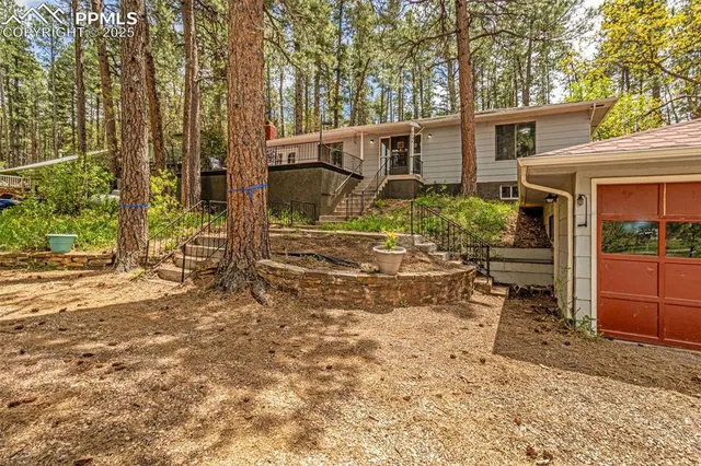 a view of a street with of a house