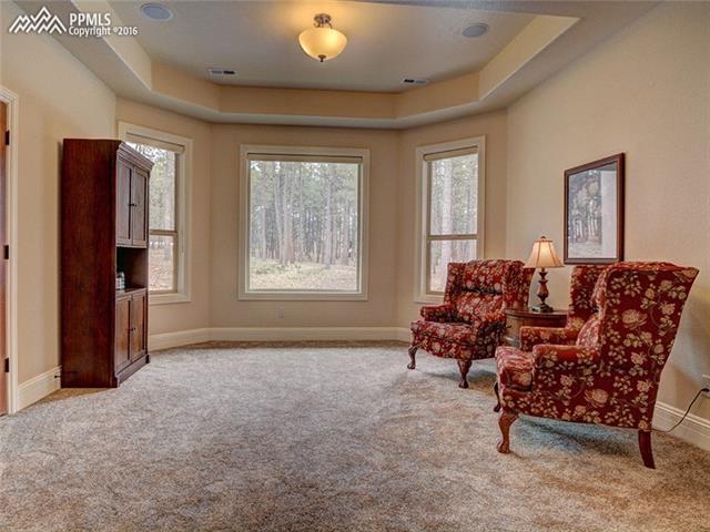 15925 Winding Trail Road Colorado Springs, CO 80908 - Photo 29 of 36 Sitting Area in Basement