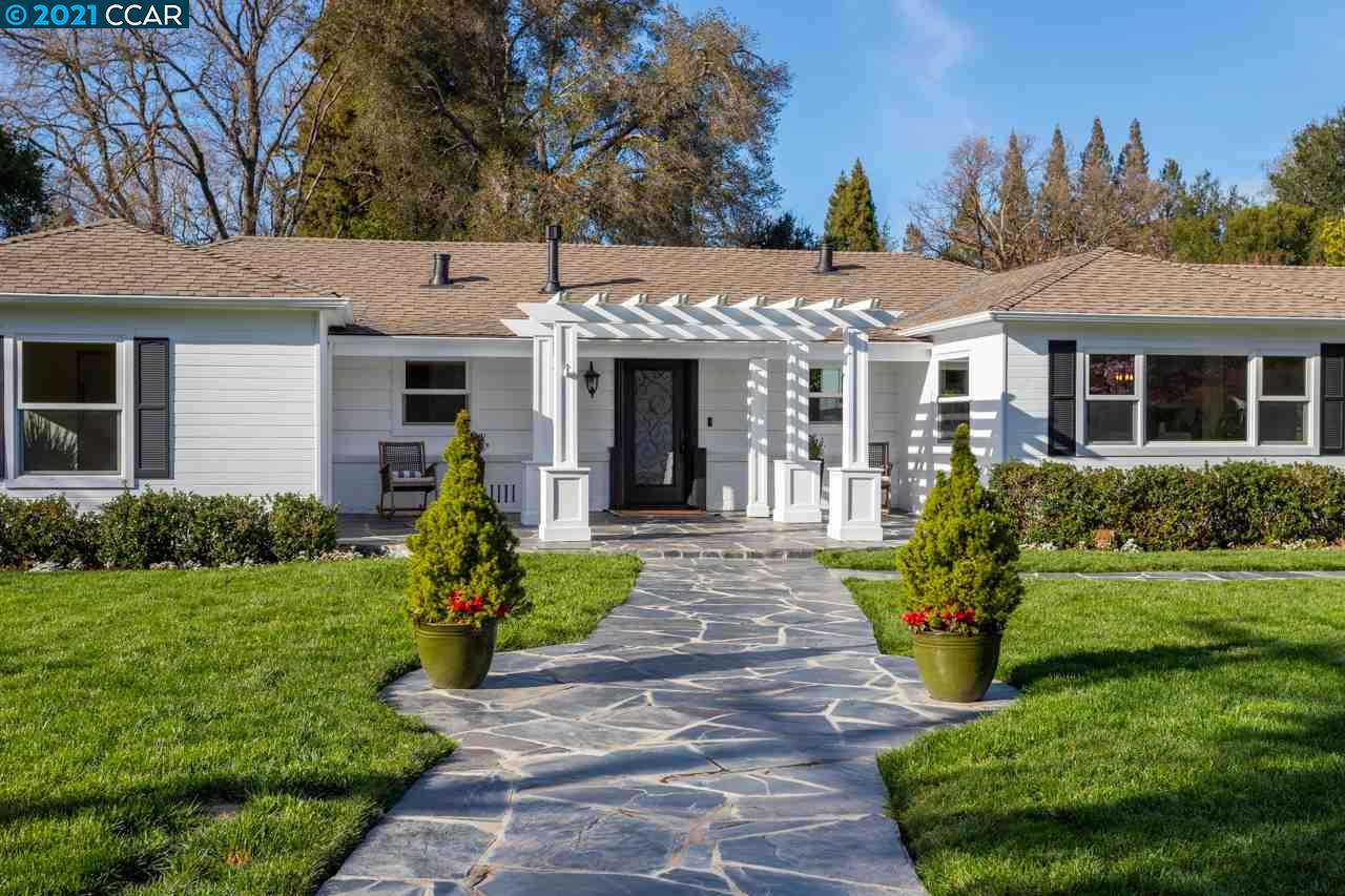 3314 Freeman Road Walnut Creek, CA 94595 - Photo 1 of 1 a front view of a house with garden