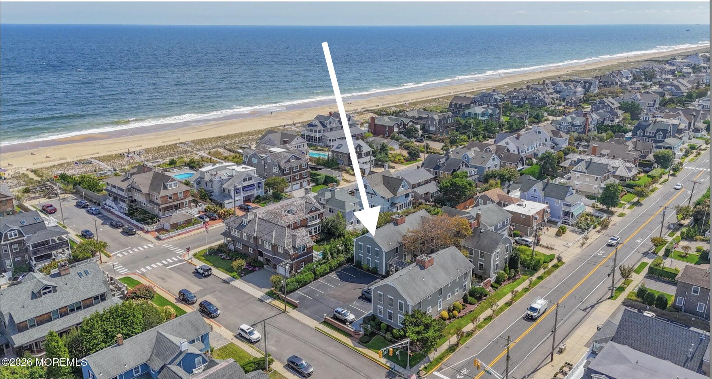 21 Mount Street, Unit B3 Bay Head, NJ 08742 - Photo 2 of 17 a view of a balcony with an ocean view
