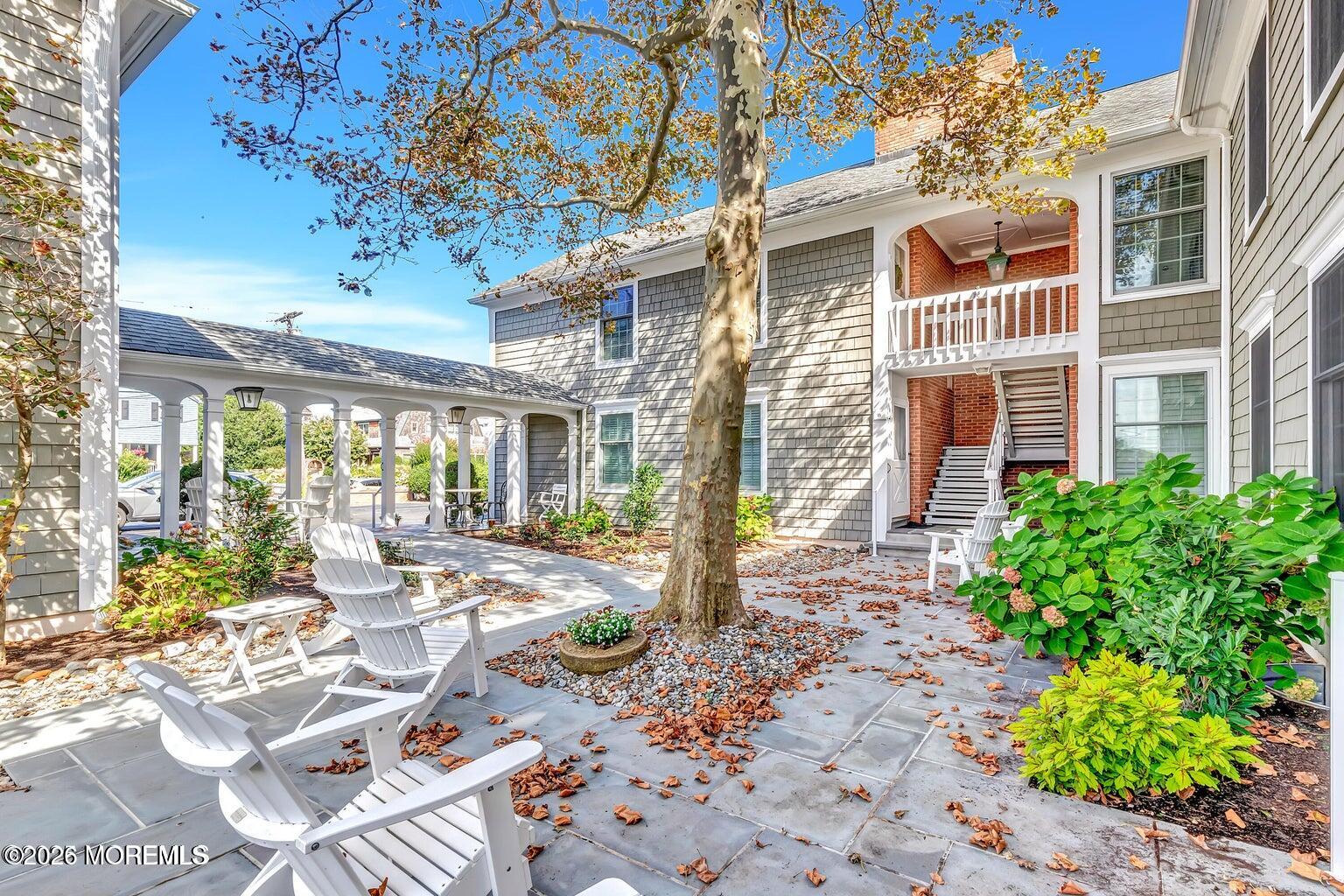 21 Mount Street, Unit B3 Bay Head, NJ 08742 - Photo 10 of 17 a view of a building with garden