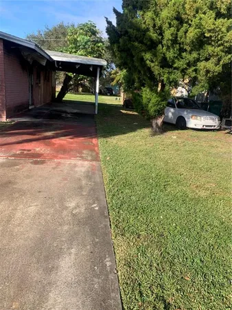 a view of outdoor space and yard