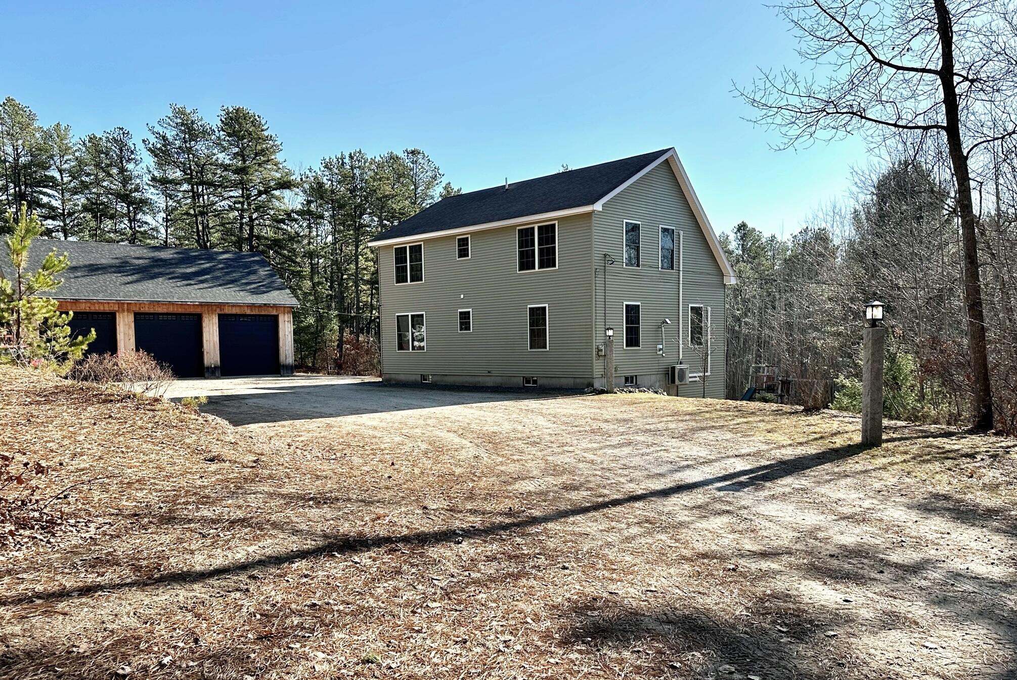 126 Poverty Pond Road West Newfield, ME 04095 - Photo 3 of 67 Front view from driveway.