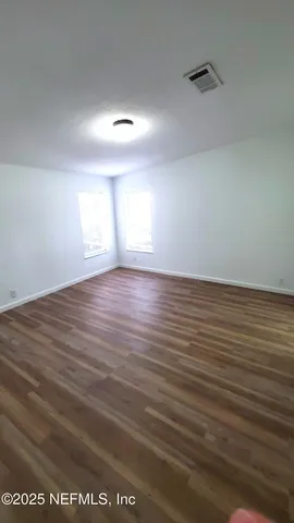 wooden floor in an empty room