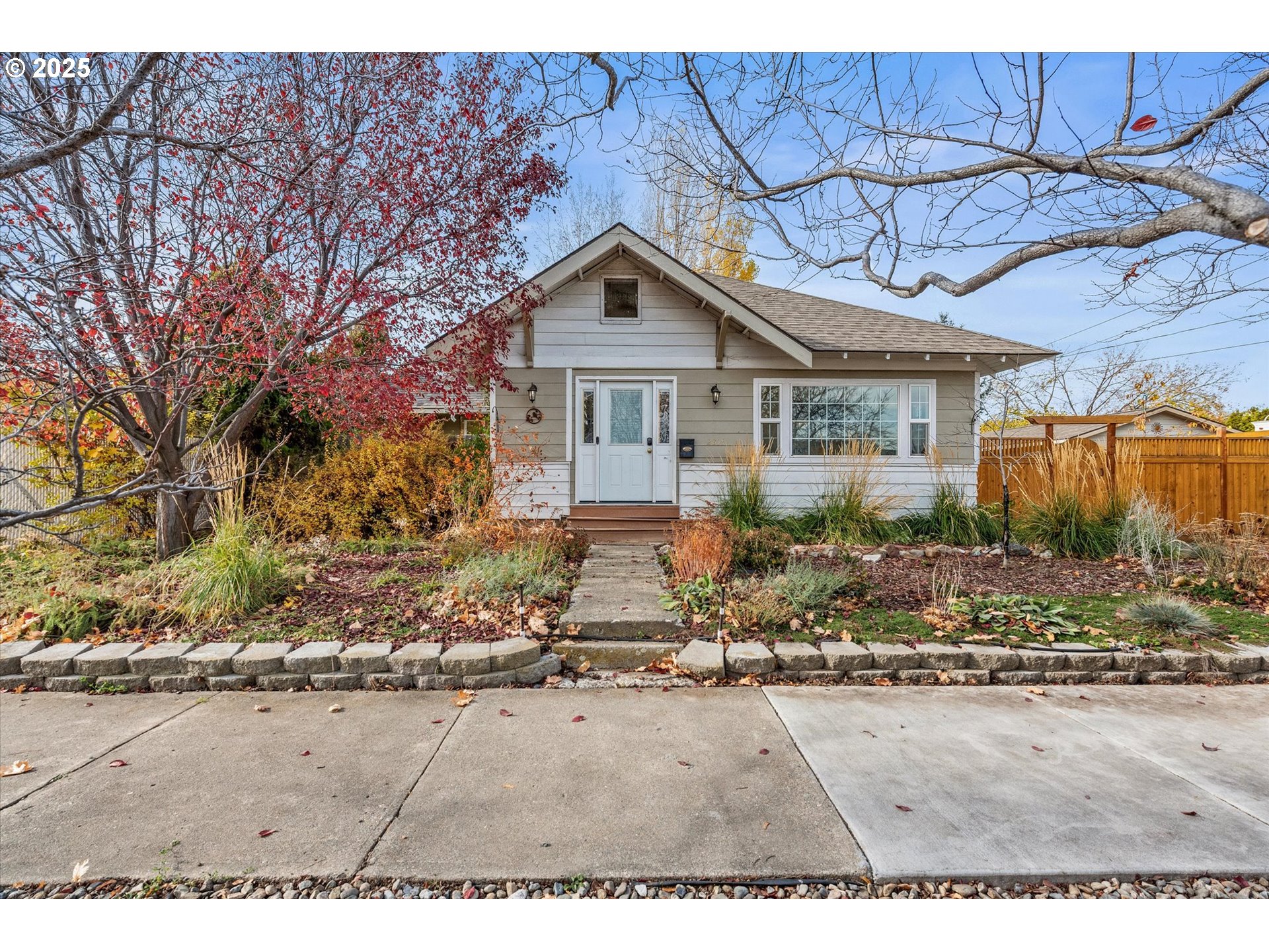 front view of house with a yard