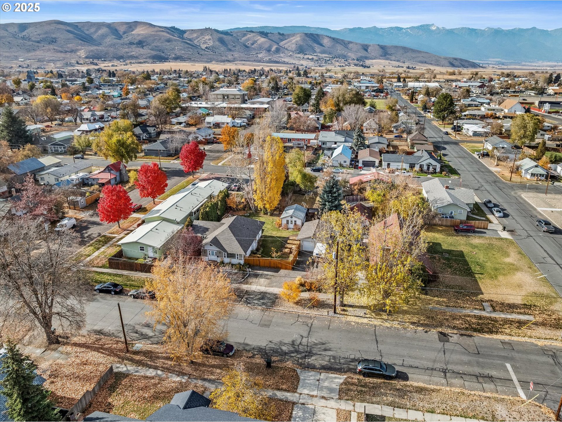 2819 College Street Baker City, OR 97814 - Photo 5 of 47 an aerial view of residential houses with outdoor space