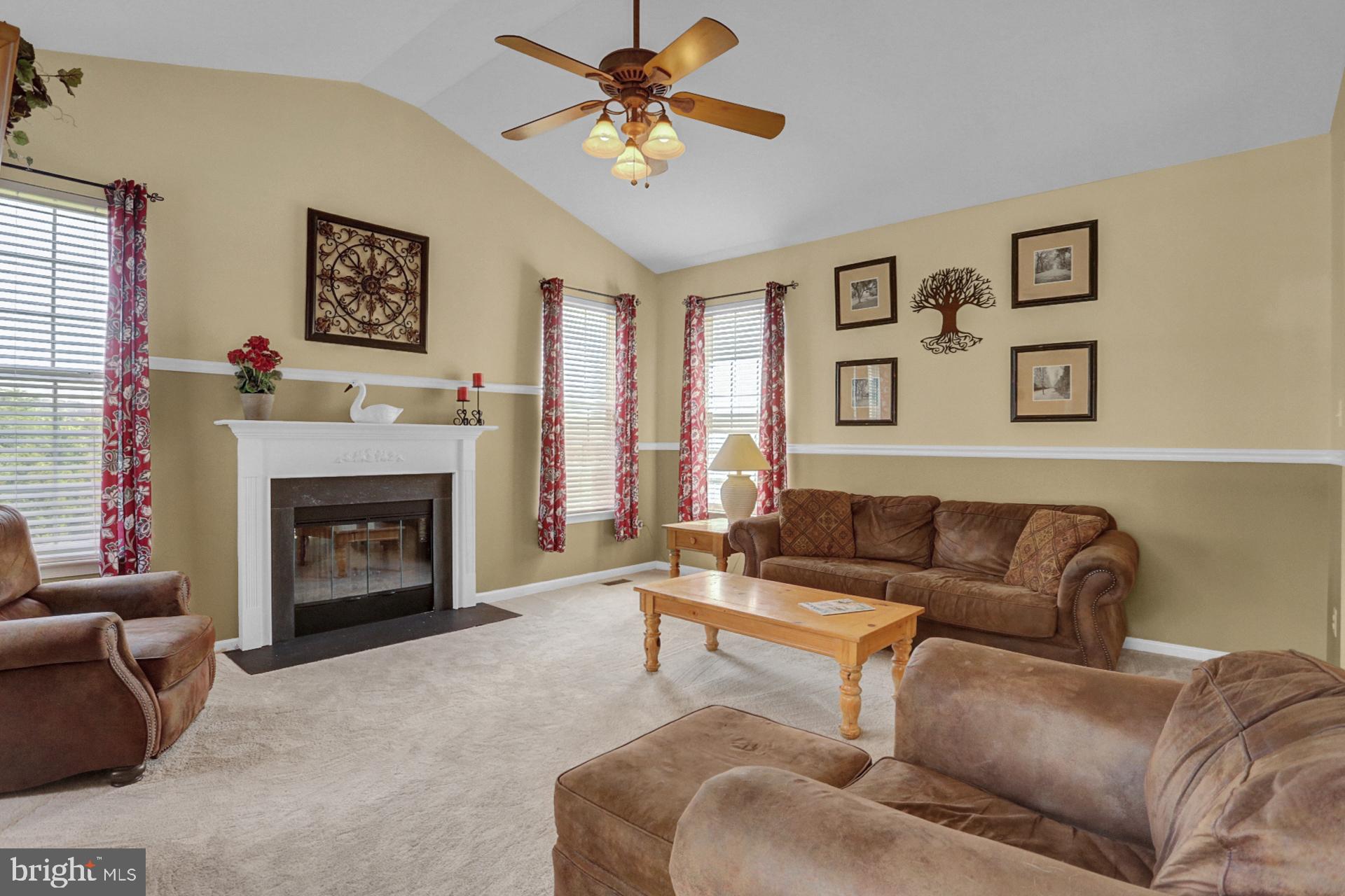 121 Hartman Road Pottstown, PA 19465 - Photo 14 of 41 Living Room W/ Wood Burning Fireplace