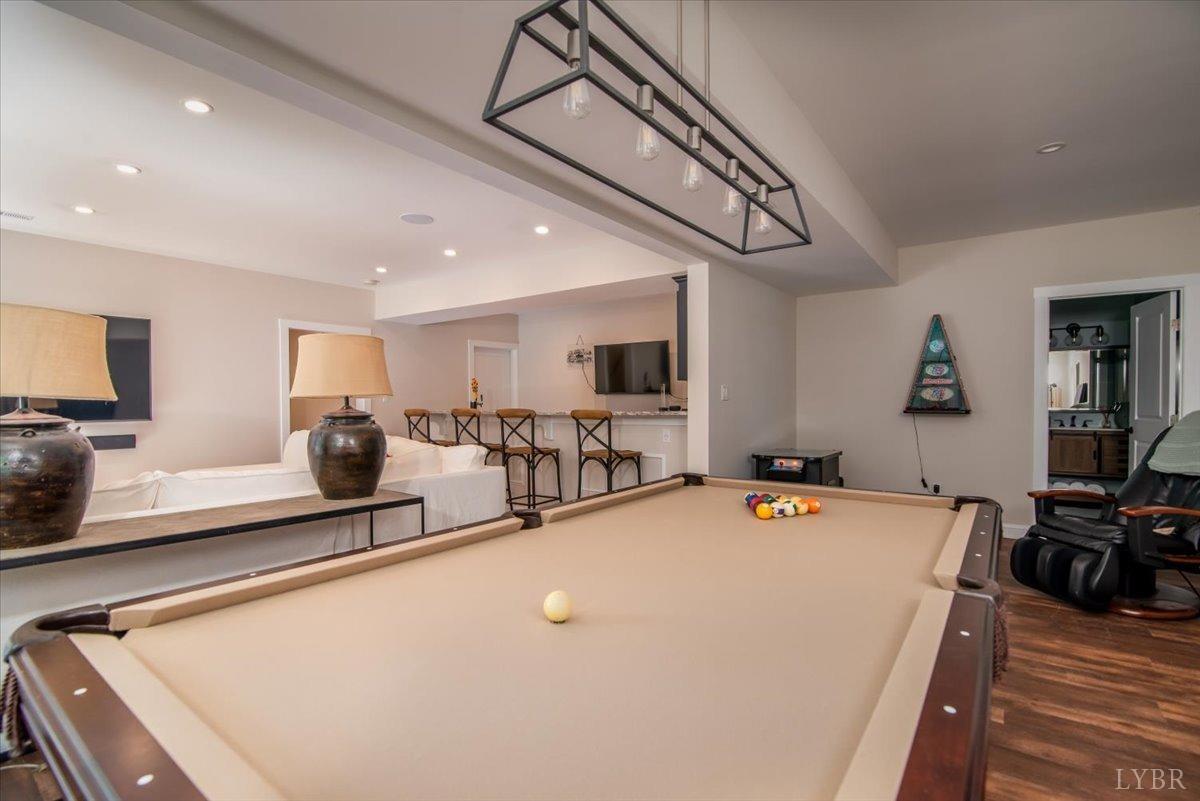 3816 Cottontown Road Forest, VA 24551 - Photo 38 of 53 Pool table area in terrace level.