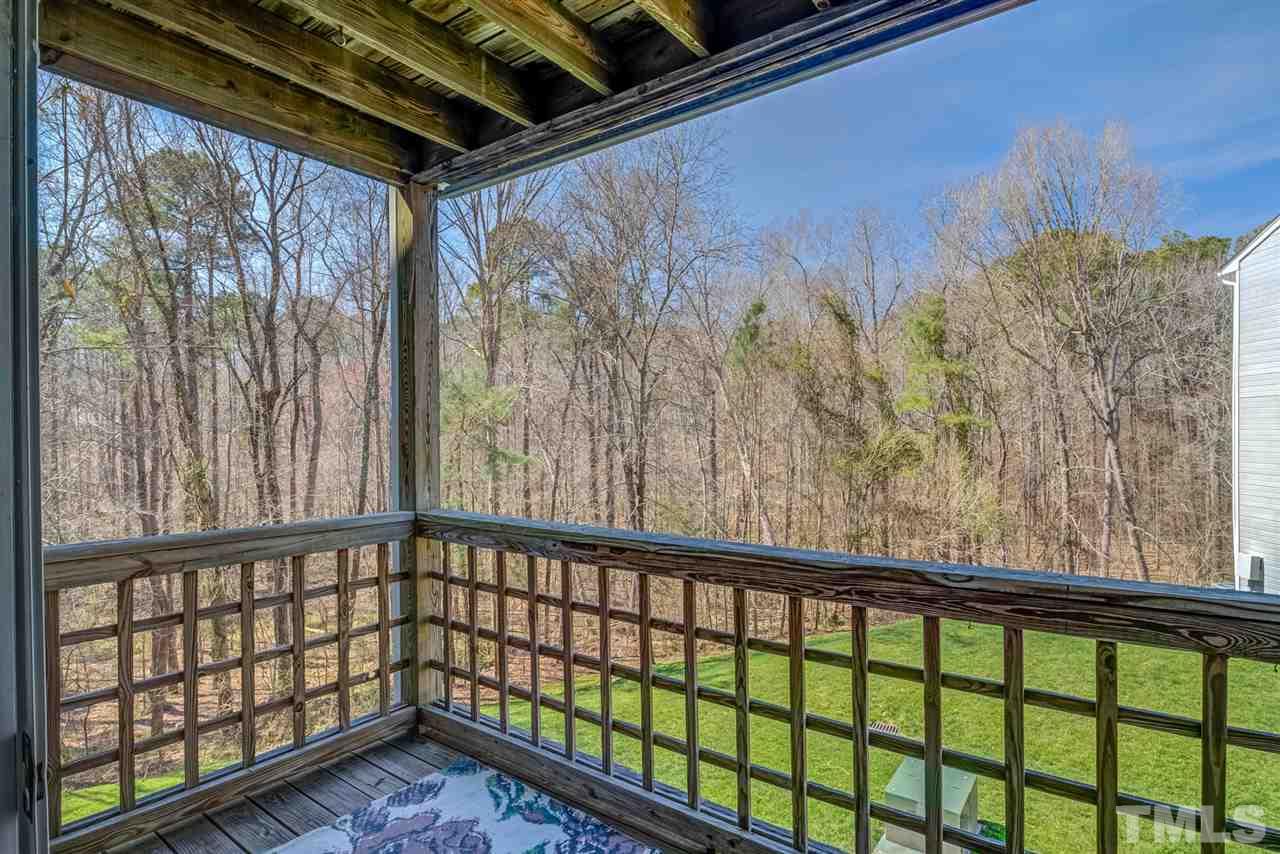 4641 Timbermill Court, Unit 201 Raleigh, NC 27612 - Photo 27 of 30 Covered deck off the living room!