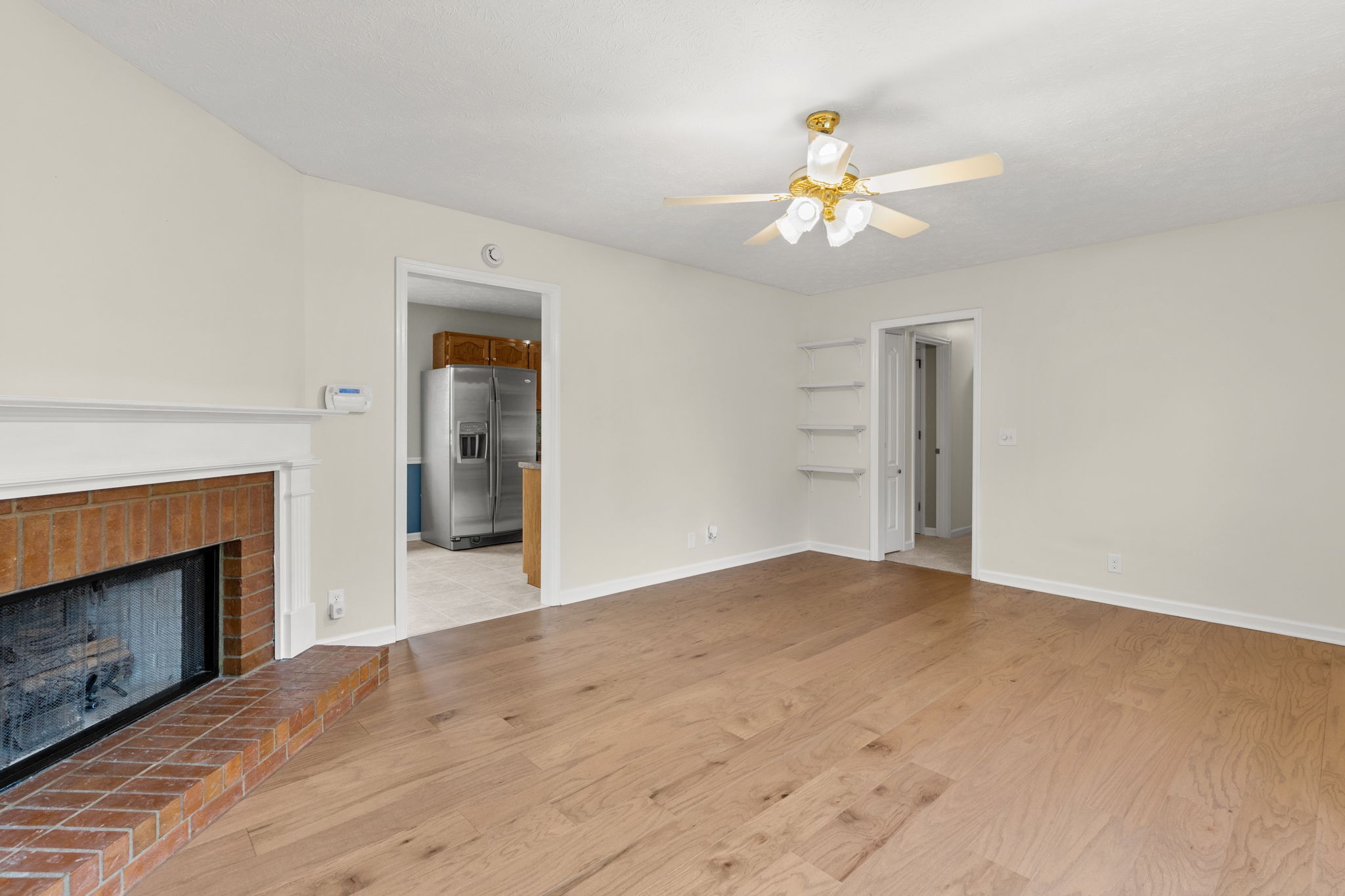 108 Meadows Road White House, TN 37188 - Photo 5 of 27 a view of empty room with a fireplace