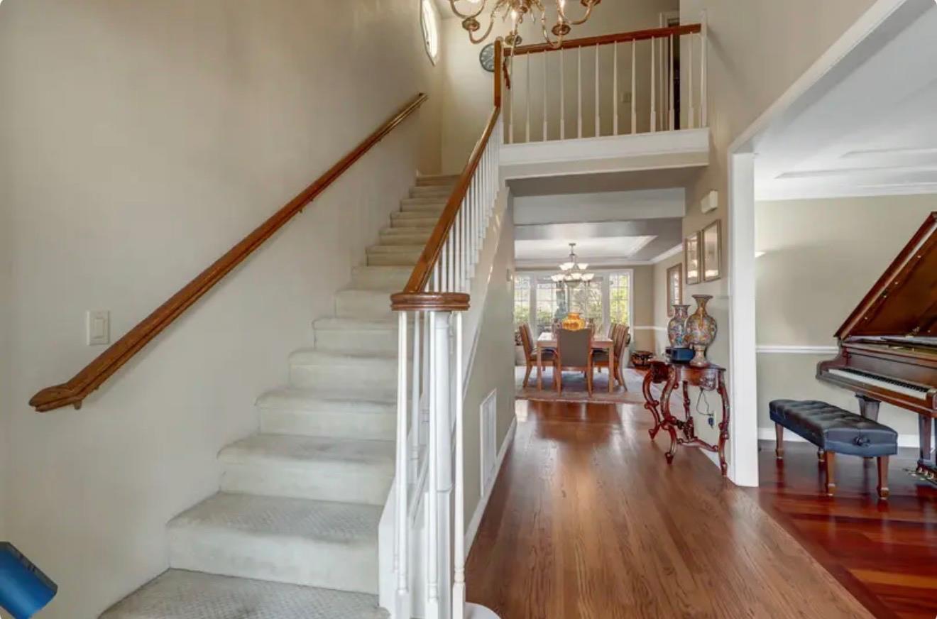 15044 Rio Circle Rancho Murieta, CA 95683 - Photo 28 of 50 a view of entryway and hall with wooden floor
