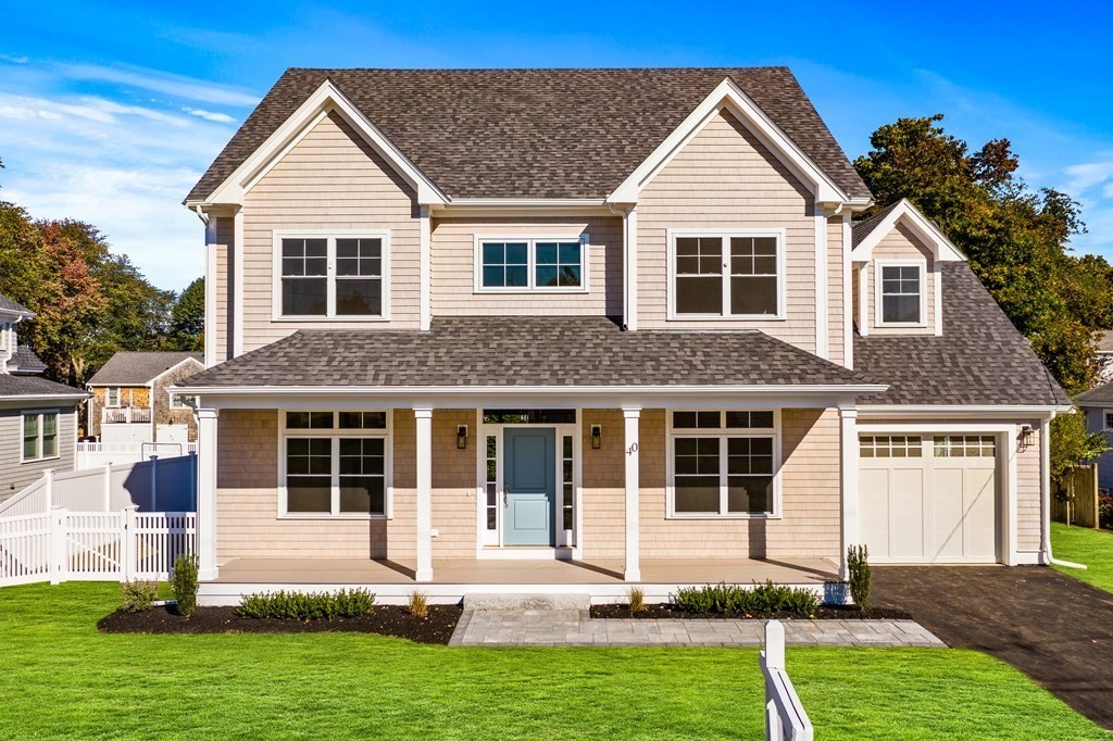 40 Foley Beach Road Hingham, MA 02043 - Photo 1 of 37 a view of a house with a yard