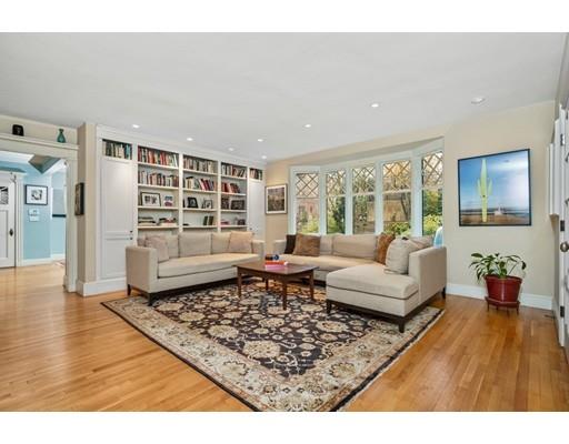 85 Griggs Road Brookline, MA 02446 - Photo 4 of 28 a living room with furniture and wooden floor