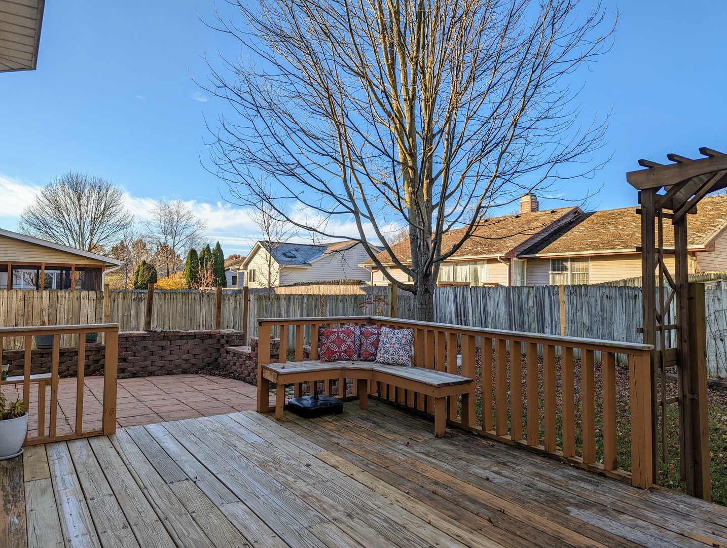 1409 Cobblefield Road Champaign, IL 61822 - Photo 18 of 73 a view of a roof deck