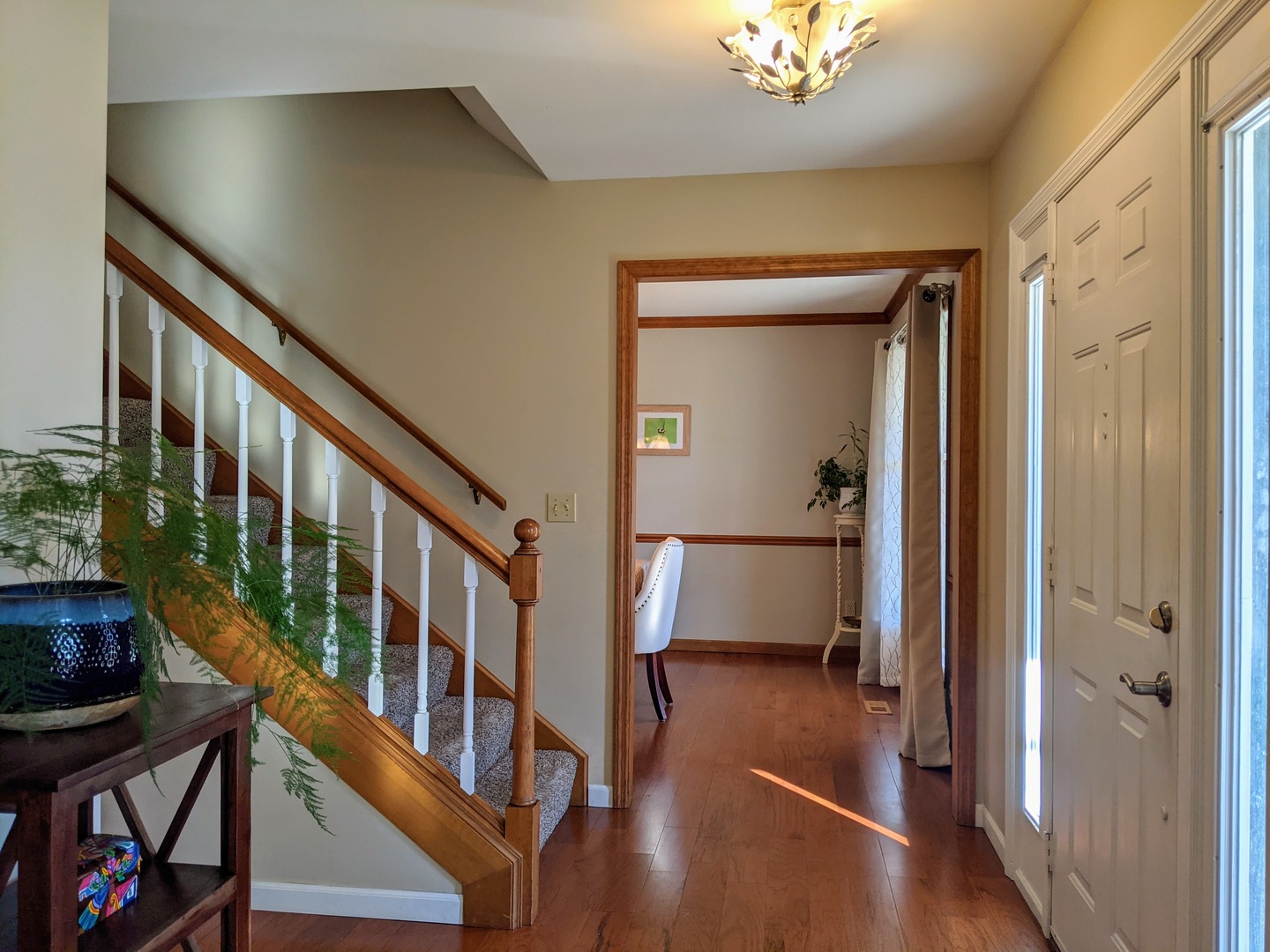 1409 Cobblefield Road Champaign, IL 61822 - Photo 35 of 73 a view of an entryway and wooden floor