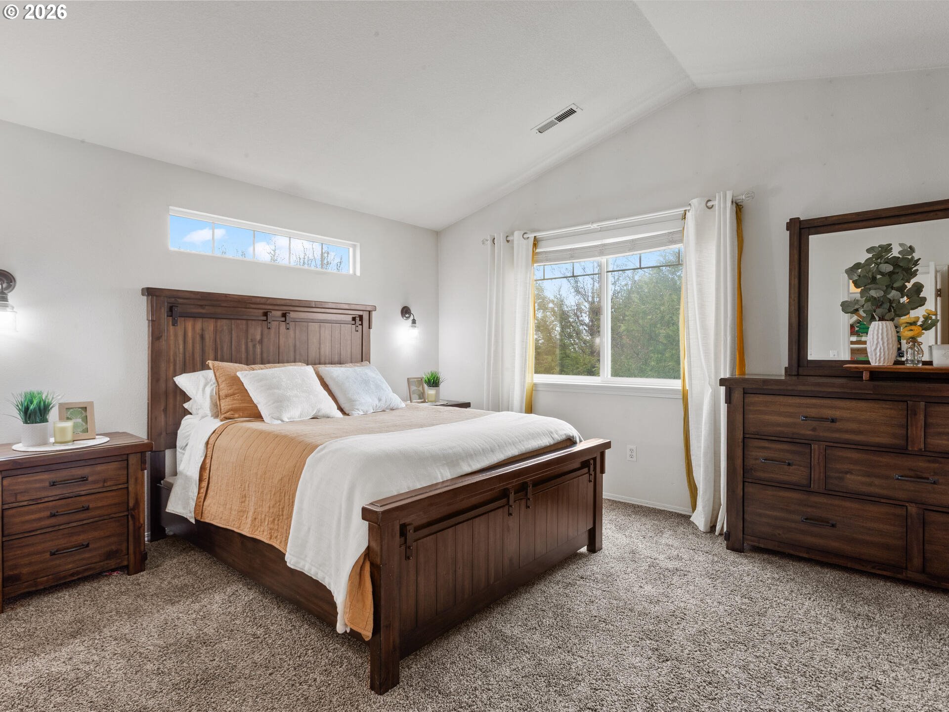 19200 Southeast 33rd Circle Camas, WA 98607 - Photo 16 of 43 a bedroom with a bed and a dresser