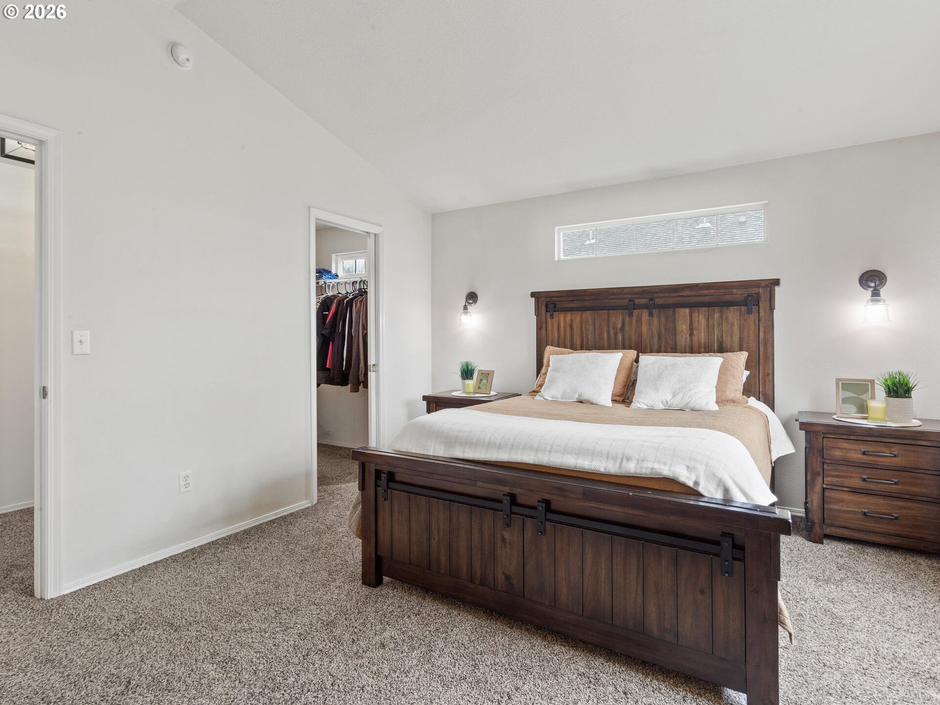 19200 Southeast 33rd Circle Camas, WA 98607 - Photo 18 of 43 a bedroom with a bed and a closet