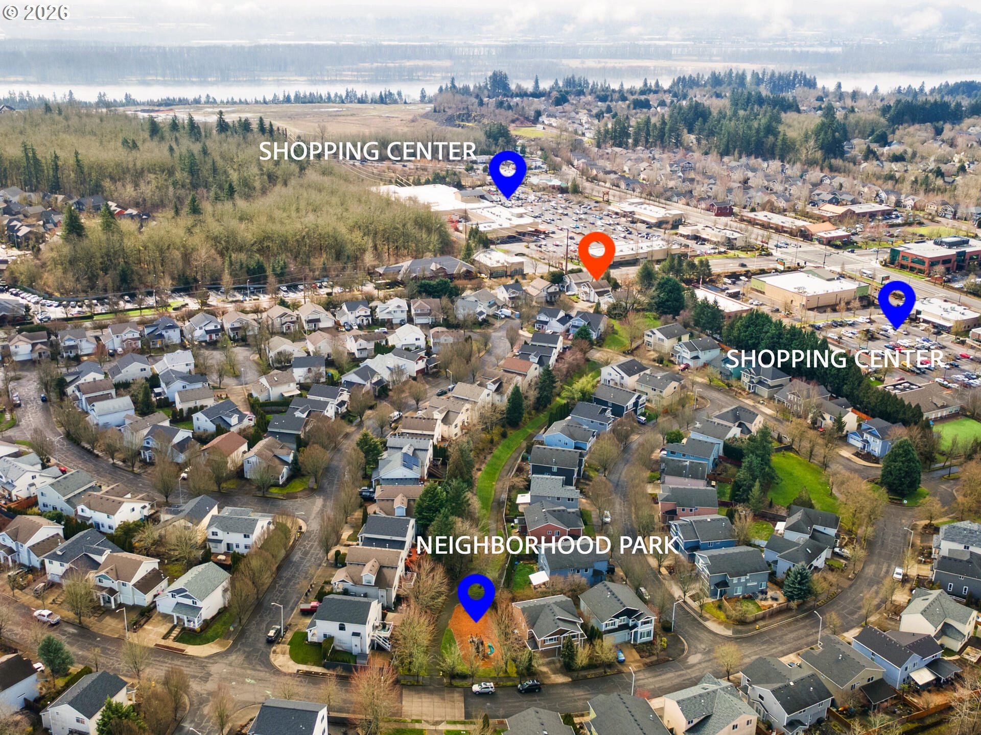 19200 Southeast 33rd Circle Camas, WA 98607 - Photo 40 of 43 an aerial view of city