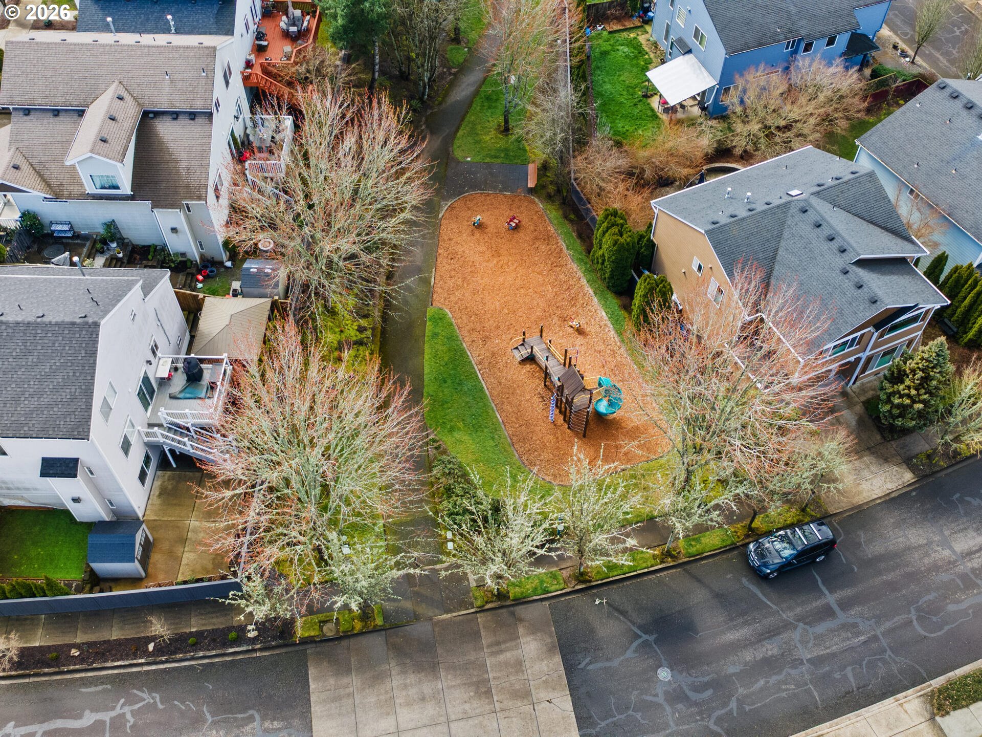 19200 Southeast 33rd Circle Camas, WA 98607 - Photo 42 of 43 an aerial view of a garden