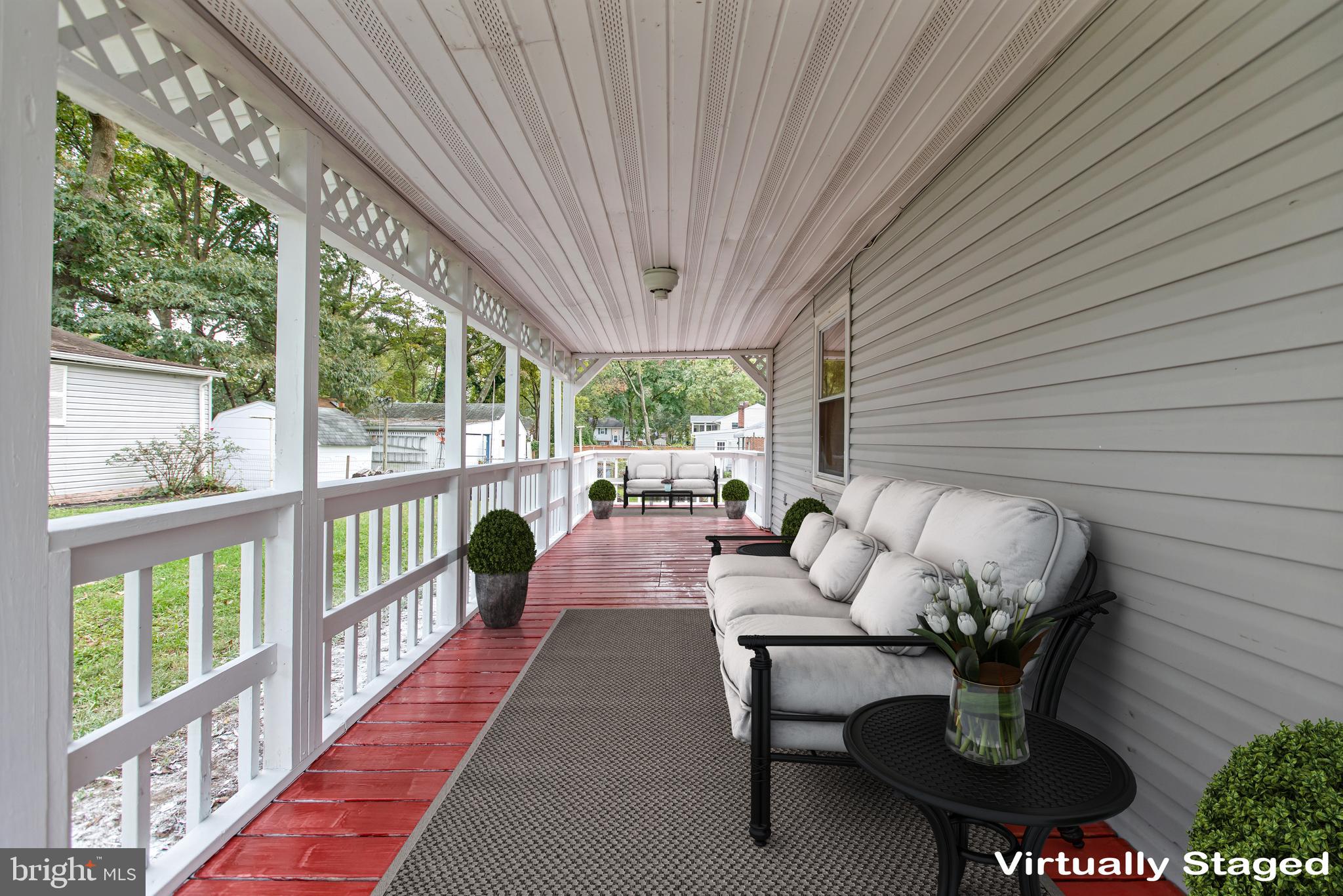 207 Brookfield Road Pasadena, MD 21122 - Photo 32 of 45 Rear Deck