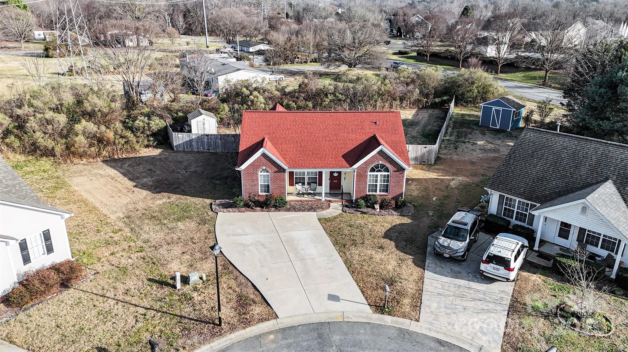 413 Dexter Place Monroe, NC 28110 - Photo 32 of 32 an aerial view of a house