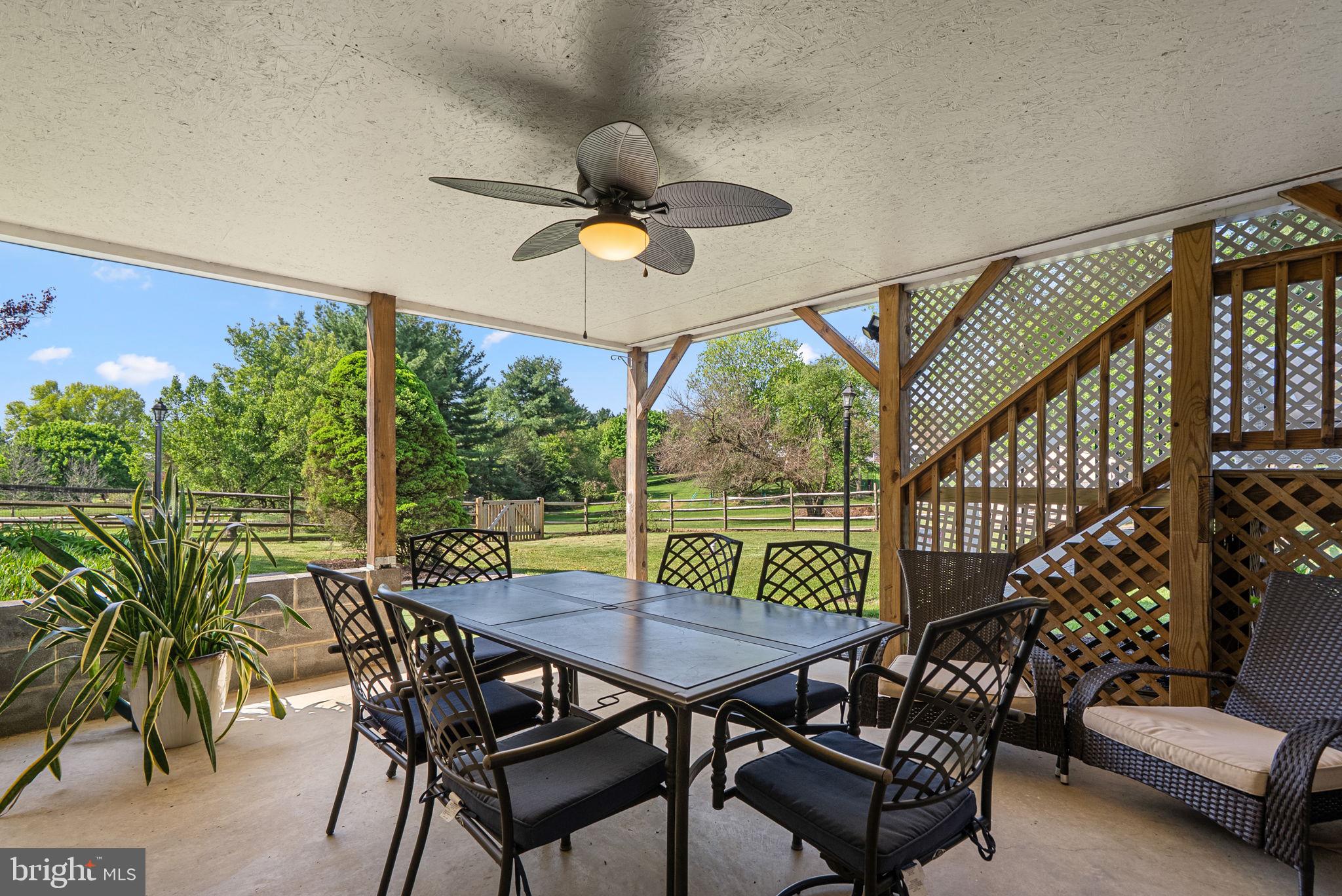 5140 Perry Road Mount Airy, MD 21771 - Photo 37 of 55 Serene outdoor dining retreat.