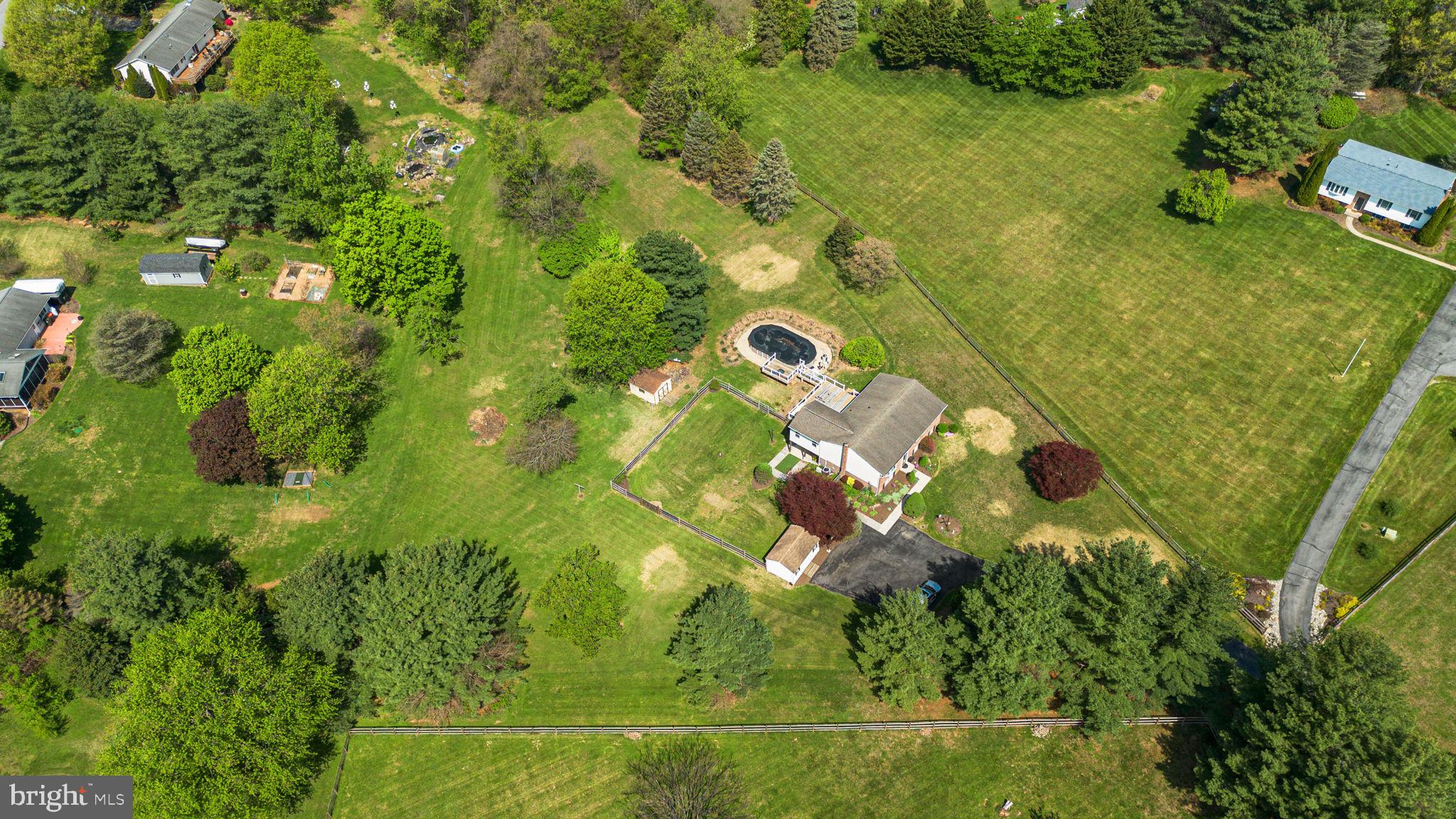 5140 Perry Road Mount Airy, MD 21771 - Photo 49 of 55 Sprawling green oasis with a pool.