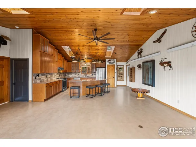 a view of a terrace with chairs