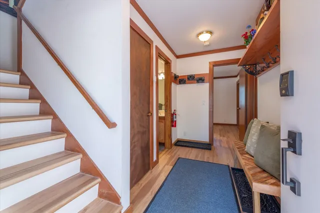 a view of an entryway