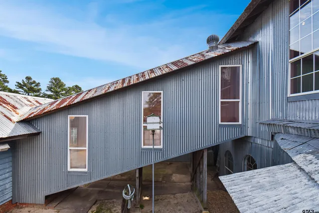 a view of a house with a patio