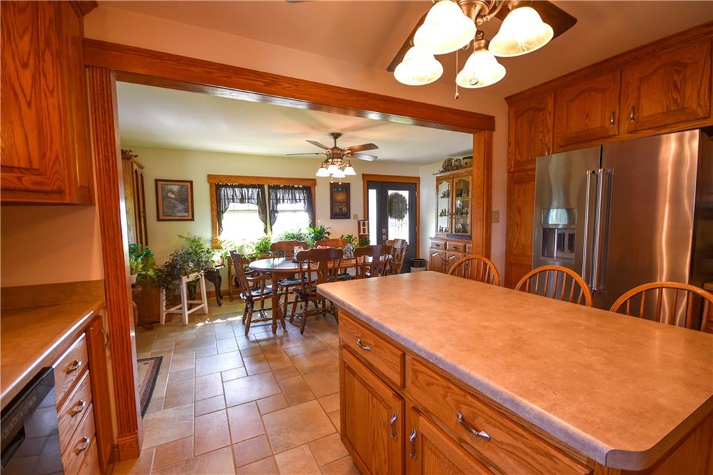 531 White Oak Road Rural Valley, PA 16249 - Photo 11 of 39 a view of a dining room with furniture and chandelier
