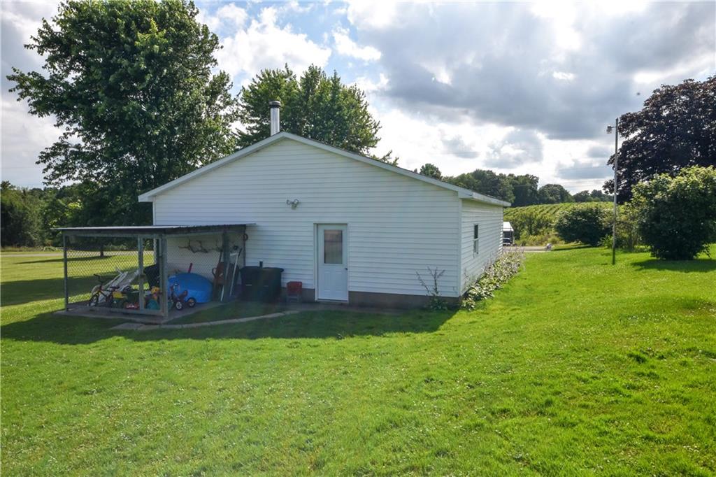 531 White Oak Road Rural Valley, PA 16249 - Photo 36 of 39 a view of a backyard with plants and a backyard
