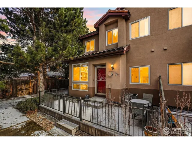 a view of a house with a outdoor space