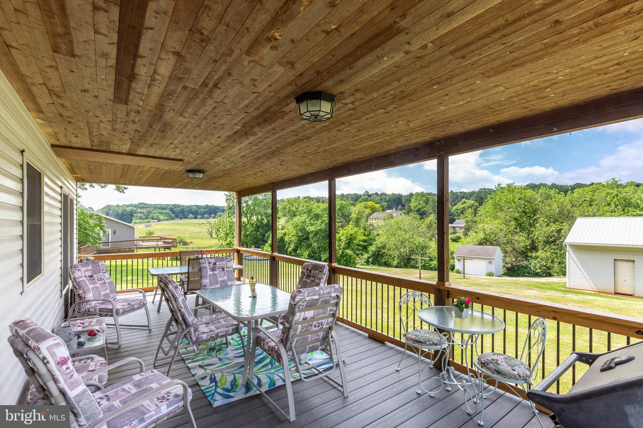 725 Barts Church Road Hanover, PA 17331 - Photo 35 of 48 covered rear deck